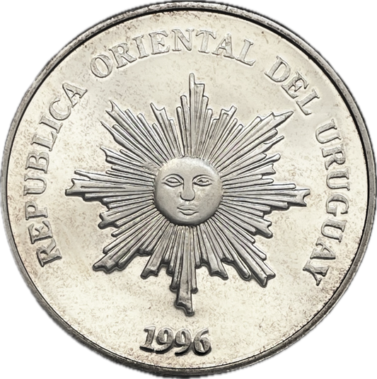 Uruguay - 1996 - 100 Pesos, Centenario del BROU