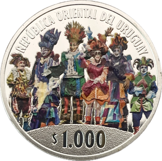 Uruguay - 2017 - $1000 - Un Siglo de Murga