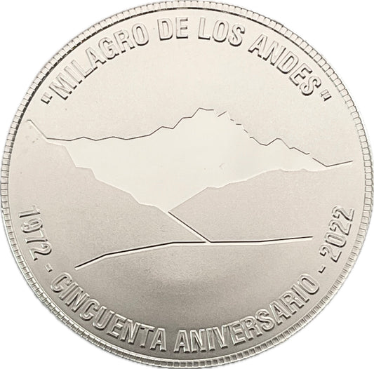 Uruguay - 2022 - 1000 Pesos - 50 Aniversario "Milagro de los Andes"