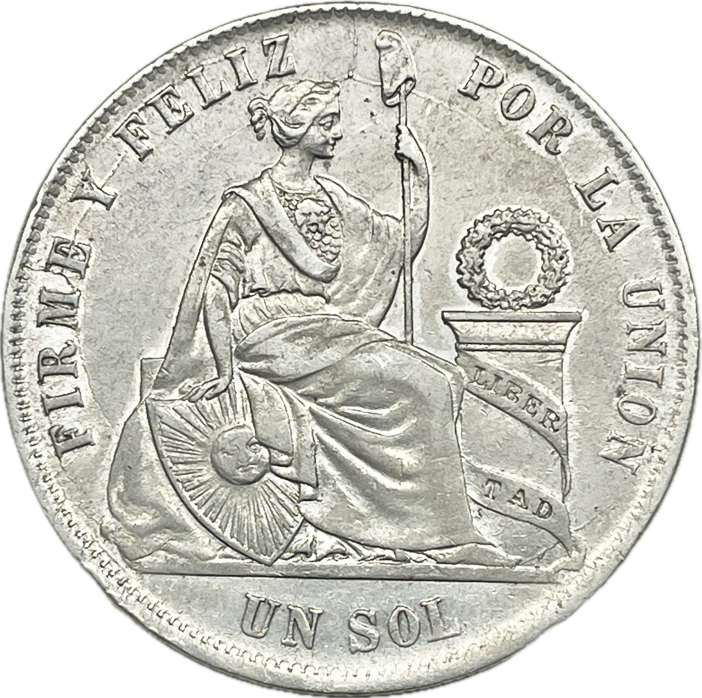 AM_ Perú - 1 Sol - 1869