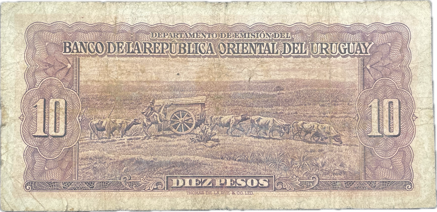 Uruguay - 1939 - 10 Pesos - 10.V.11