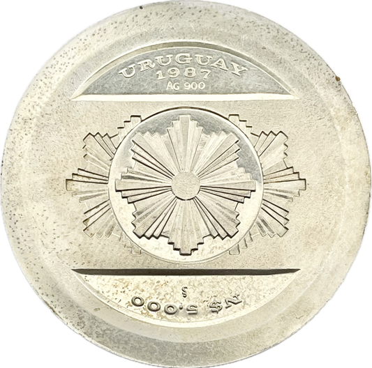 Uruguay - 1897 - N$ 5.000 - 20 años del BCU