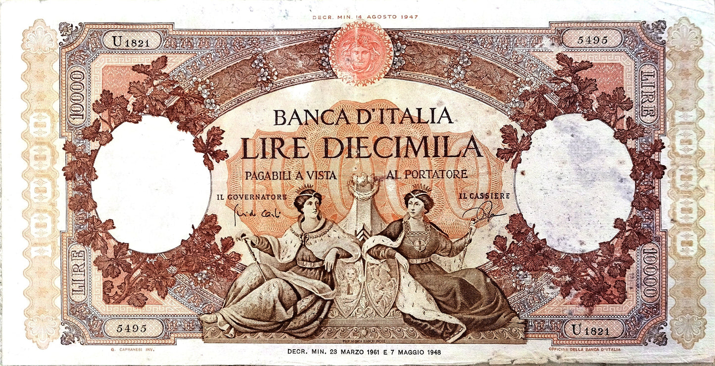Italia - 1961 - 10.000 Lire