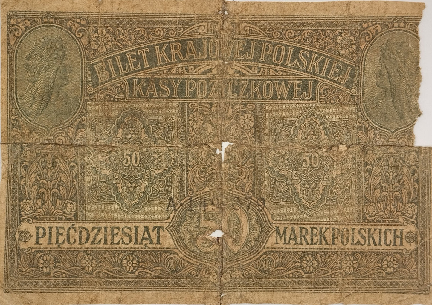 Polonia - 1917 - 50 Marek