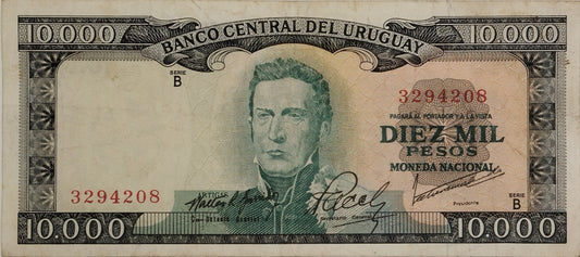 Uruguay - 1968 - 10.000 Pesos - 11.B.3