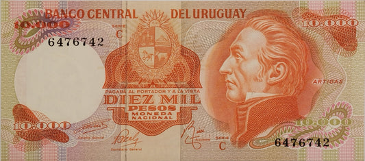 Uruguay - 1975 - 10.000 Pesos - 12.C.1.1.2