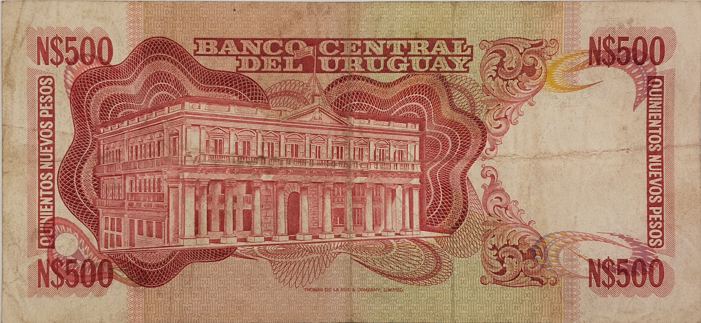 Uruguay - 1984 - N$ 500 - 23B