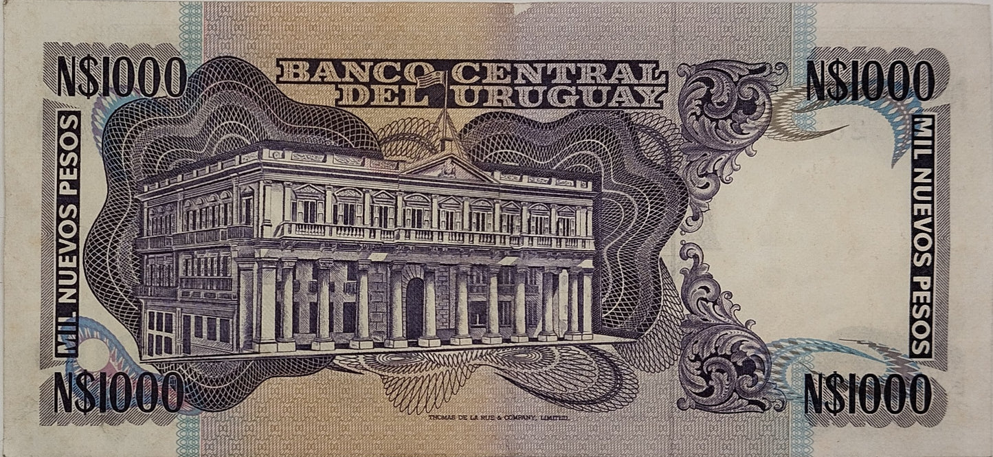 Uruguay - 1981 - N$ 1000 - 24.B.1.2