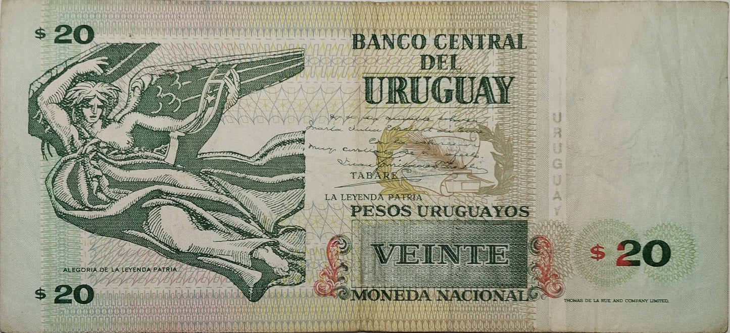Uruguay - 1994 - 20 Pesos - 38 A