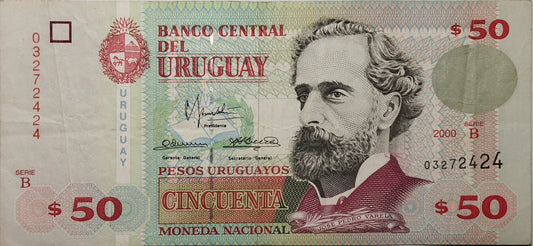 Uruguay - 2000 - 50 Pesos - 39 B