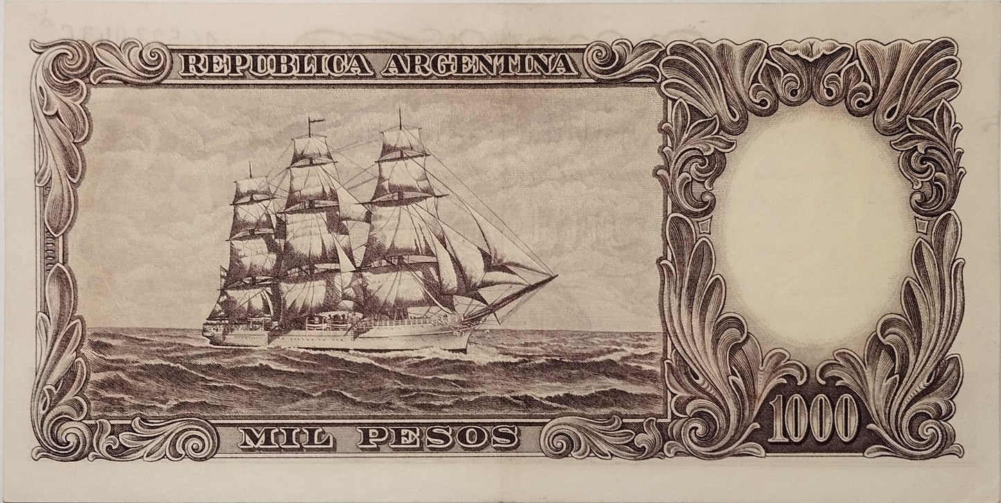 Argentina - 1961 - 1000 Pesos