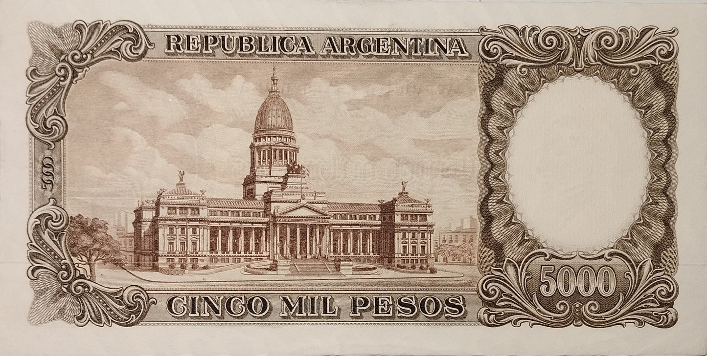 Argentina - 1968 - 5000 Pesos