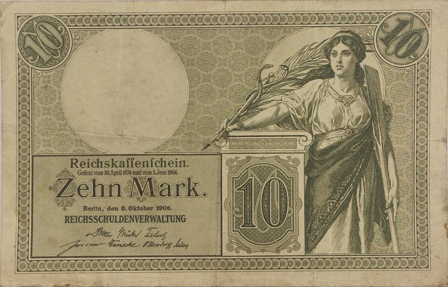 Alemania - 1906 - 10 Marcos