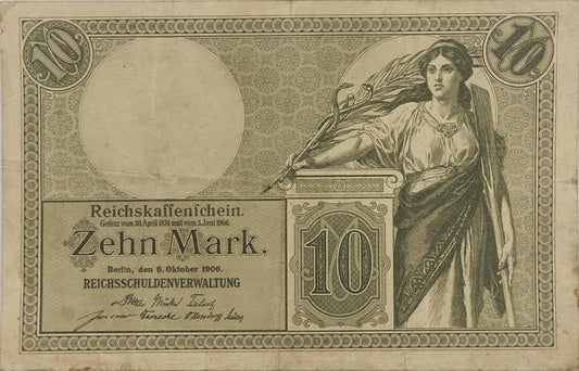 Alemania - 1906 - 10 Marcos