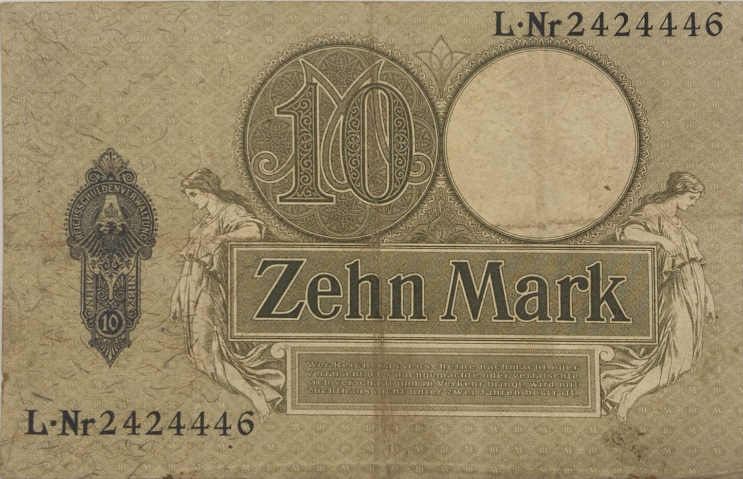 Alemania - 1906 - 10 Marcos
