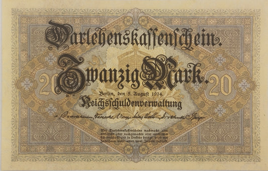 Alemania - 1914 - 20 Marcos