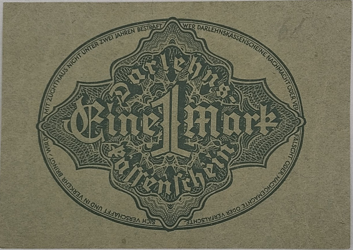 Alemania - 1922 - 1 Marcos