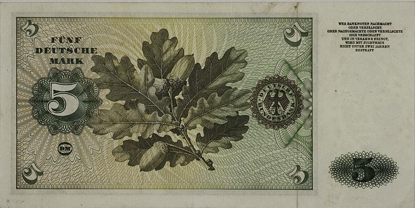 Alemania - 1960 - 5 Marcos