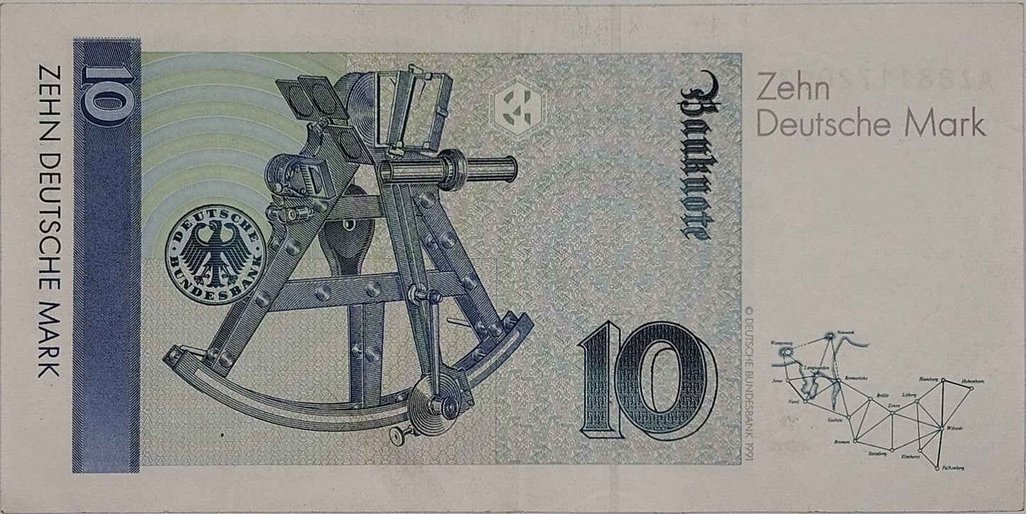 Alemania - 1991 - 10 Marcos