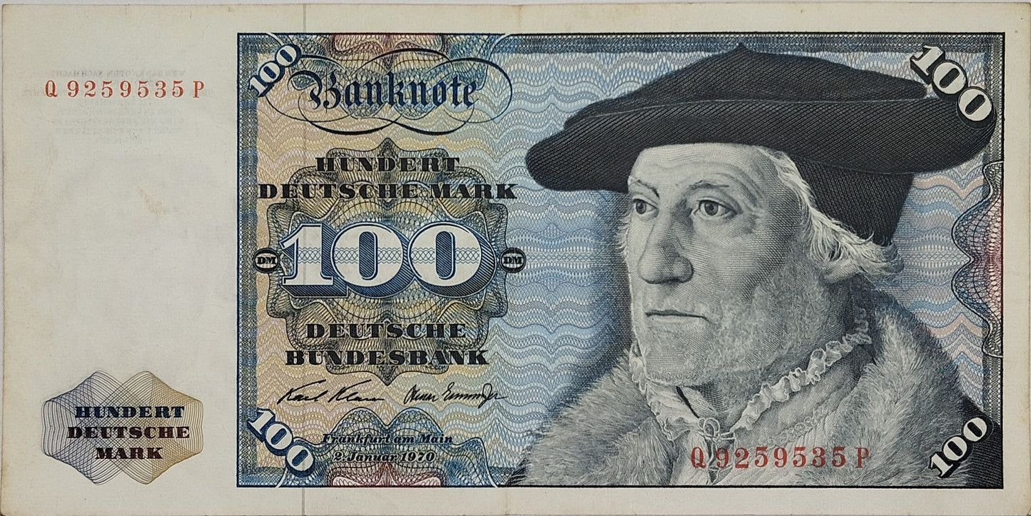Alemania - 1970 - 100 Marcos