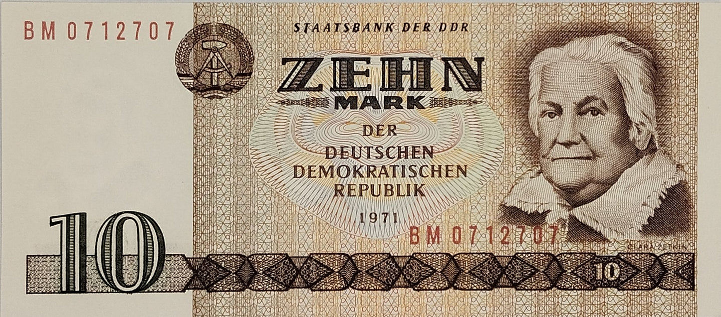 Alemania - 1971 - 10 Marcos - Sin Circular