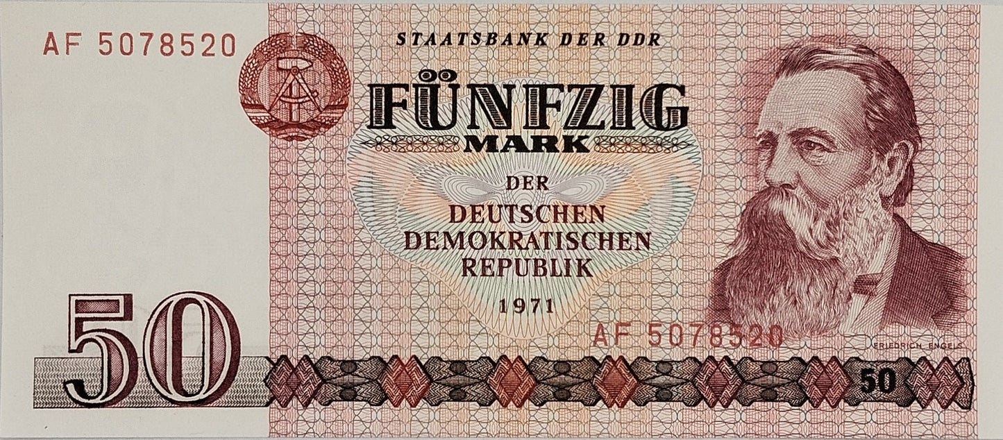 Alemania - 1971 - 50 Marcos - Sin Circular