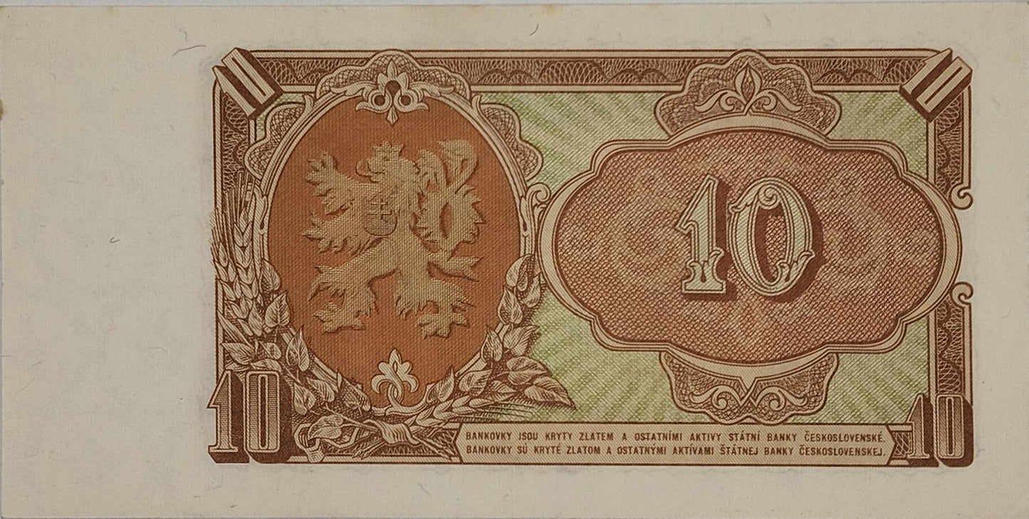 Checoslovaquia - 1953 - 10 Korun