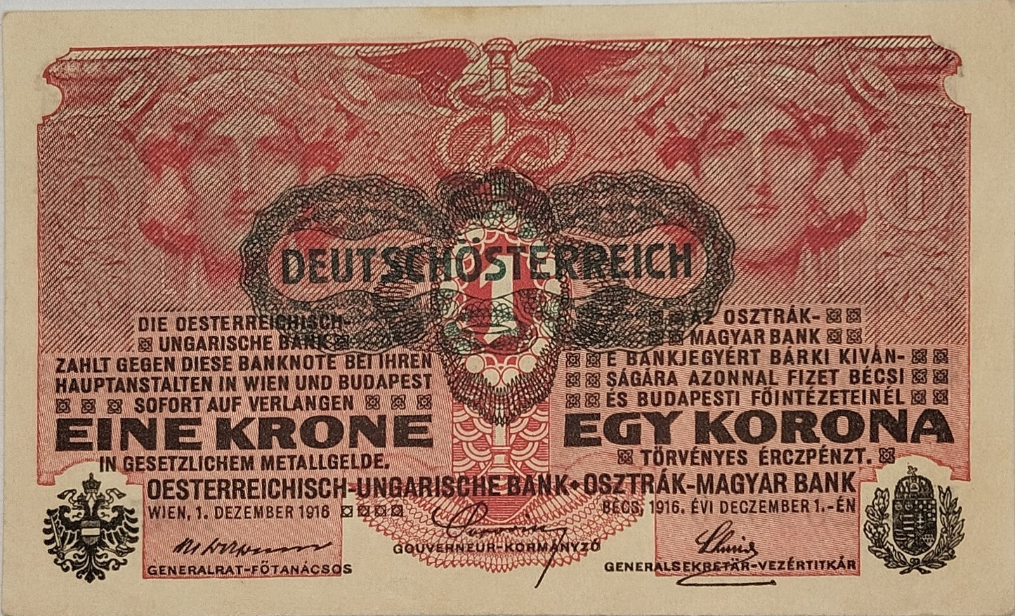 Imperio Austro-hungaro - 1916 - 1 Krone