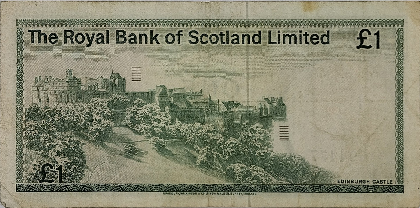 Escocia - 1973 - 1 Libra