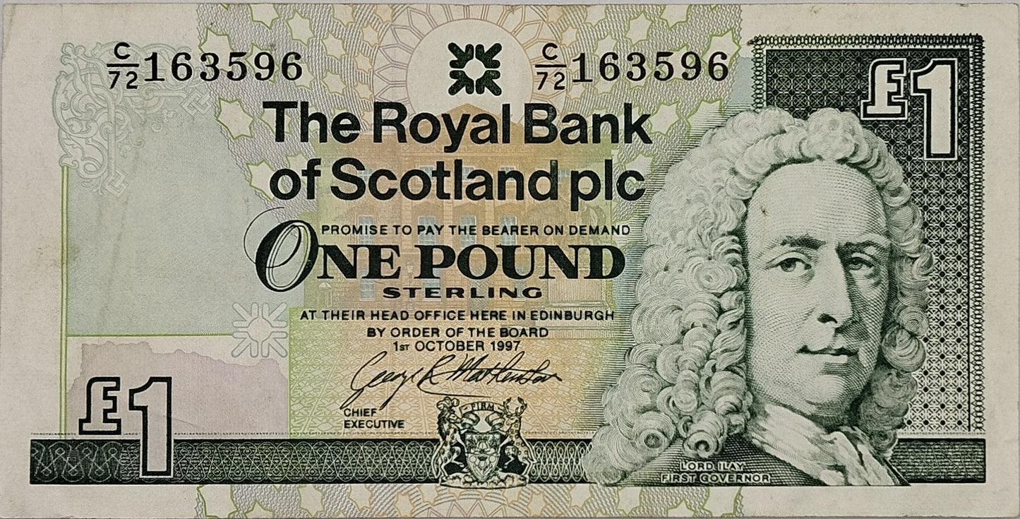 Escocia - 1997 - 1 Libra