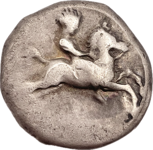 Antigua Grecia - 380 al 345 A.C - Calabria, Tarentum - Dracma