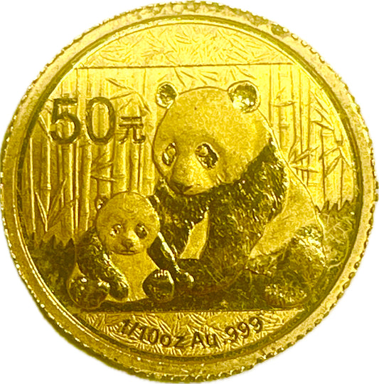 China - 2012 - 1/10 Onza de Oro