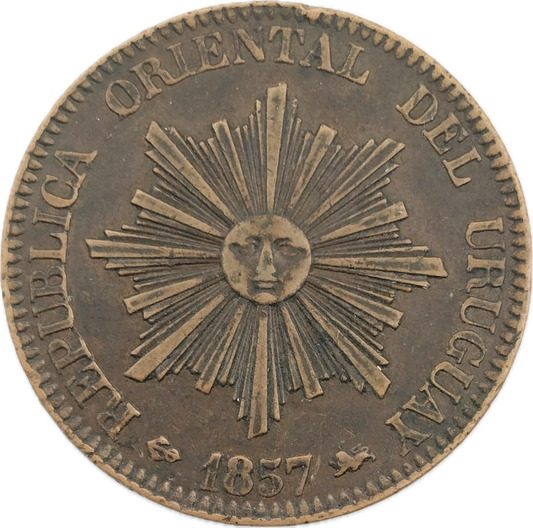 Uruguay - 1857 - 20 Centésimos