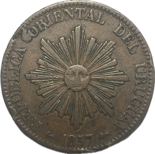 Uruguay - 1857 - 20 Centésimos