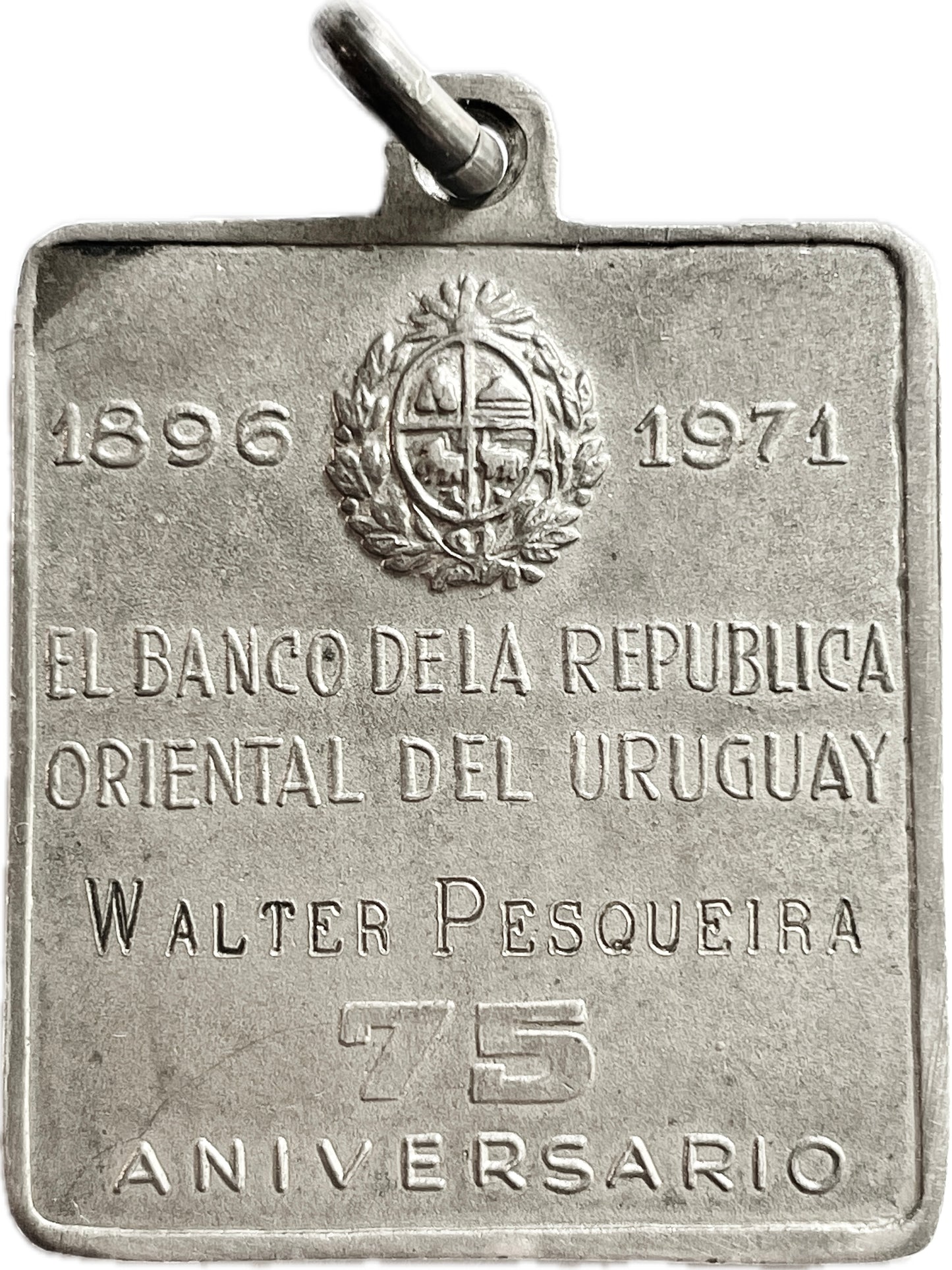 Uruguay - 1971 - 75 Aniversario del BROU