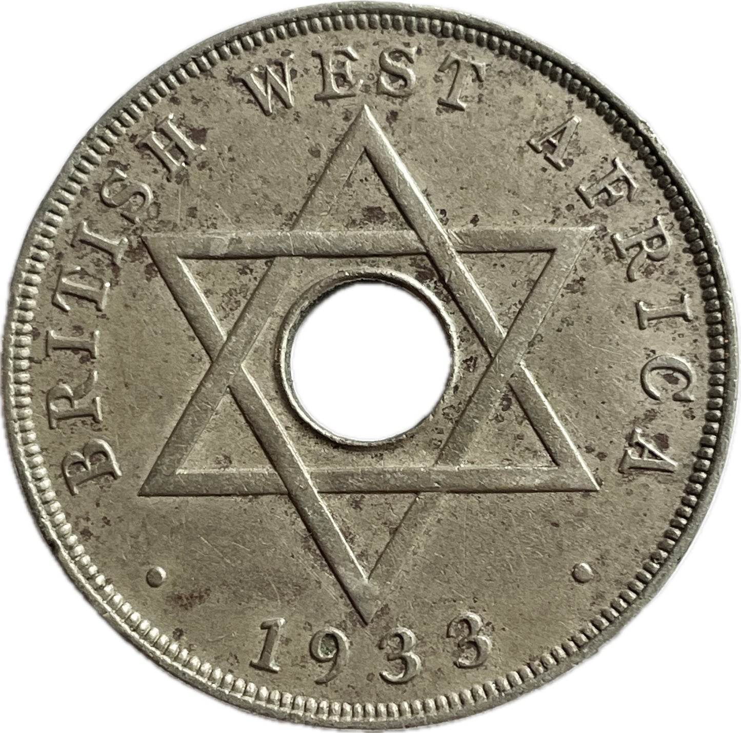 África Occidental Britanica - 1933 - 1 Penny
