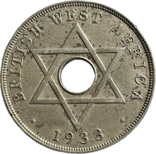 África Occidental Britanica - 1933 - 1 Penny