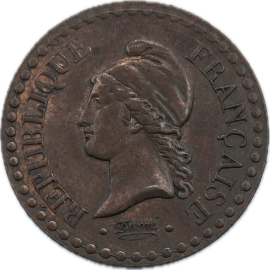 Francia - 1848 - 1 Centimo - Sin Circular