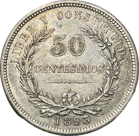 Uruguay - 1893/73 - 50 Cent