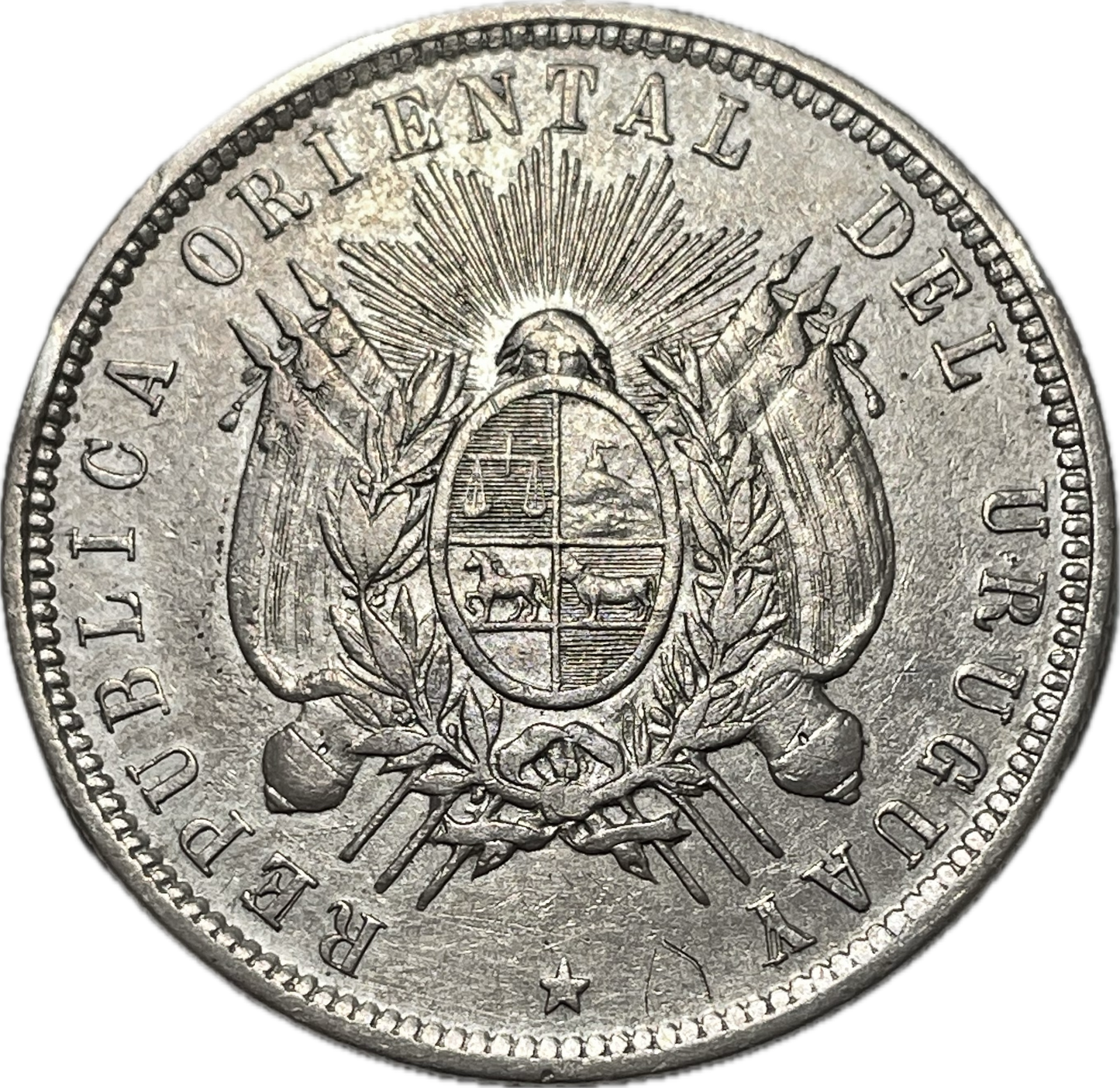 Uruguay - 1893/73 - 50 Cent