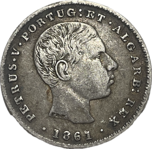 Portugal - 1861 - 100 Reis
