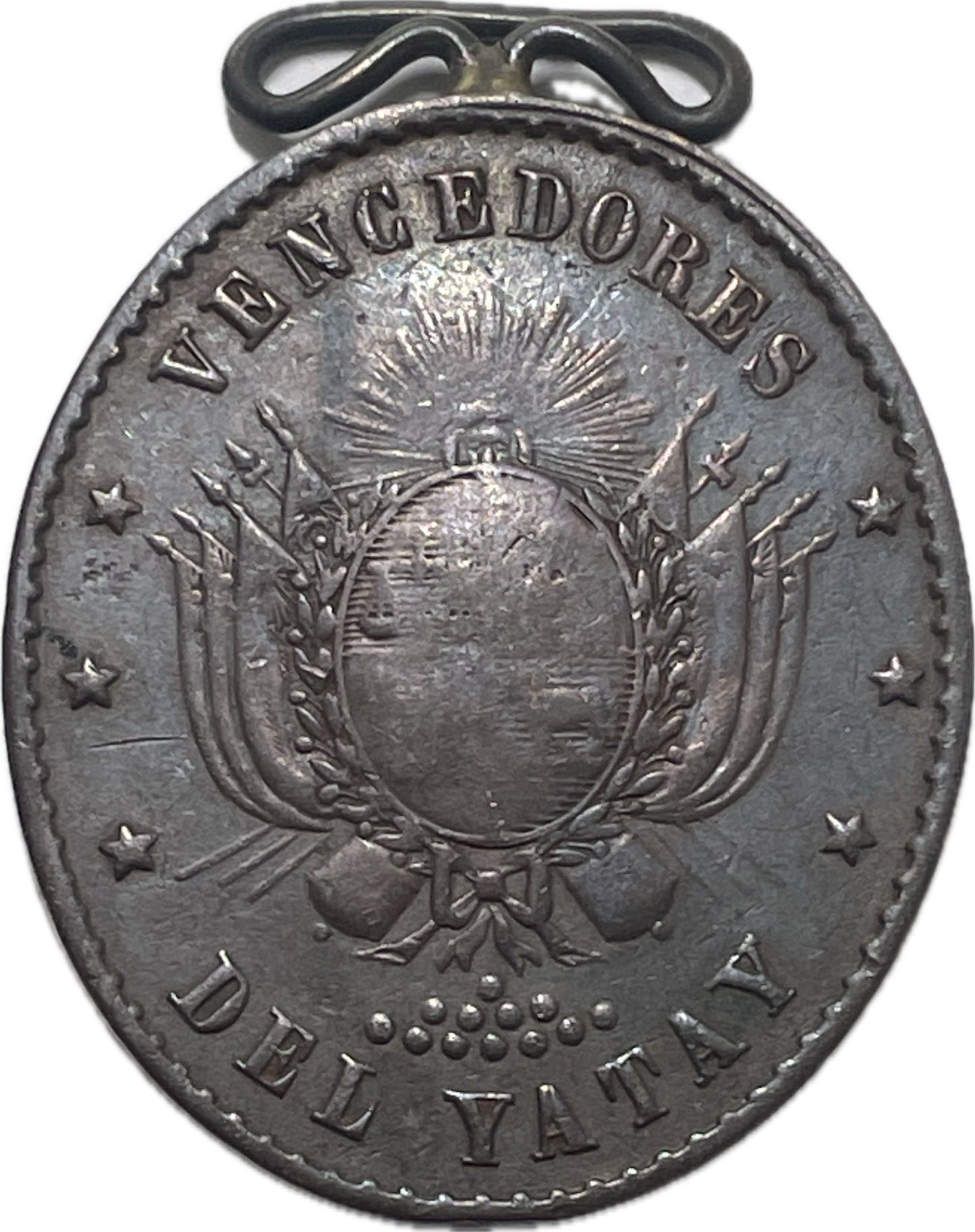 Uruguay - 1865 - Medalla de La guerra de Paraguay "Vencedores del Yatay"
