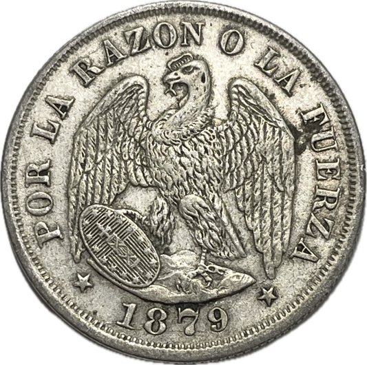 Chile - 1879 - 20 Cents