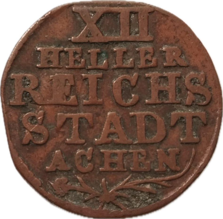 Alemania - 1767 - Achen - 12 Heller