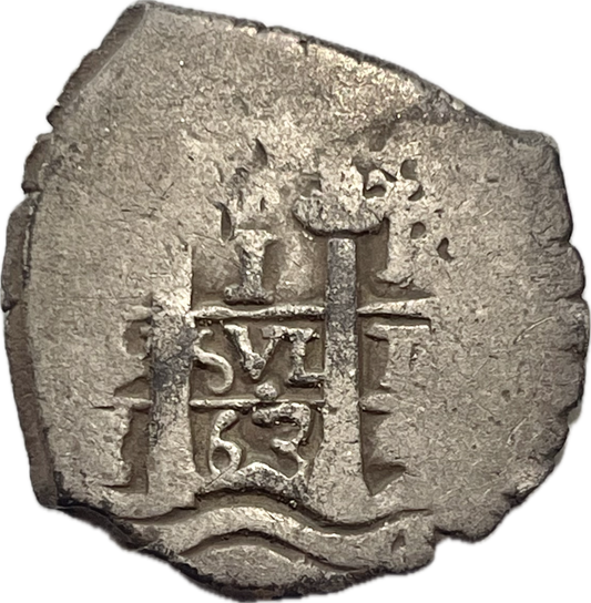 España Colonial - 1663 - Potosí - 1 Real