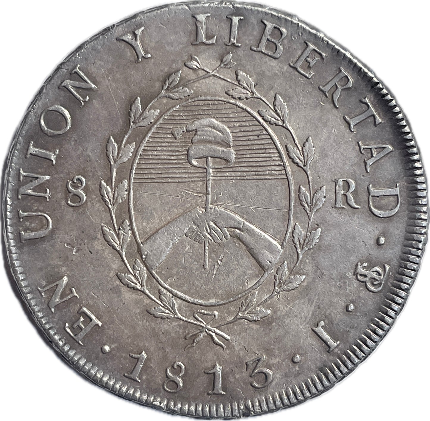 Provincias del Rio de La Plata - 1813 - 8 Reales