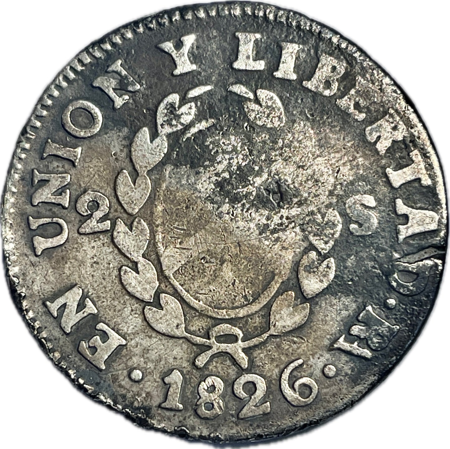 La Rioja, Provincias del Rio de La Plata - 1826 - 2 Soles