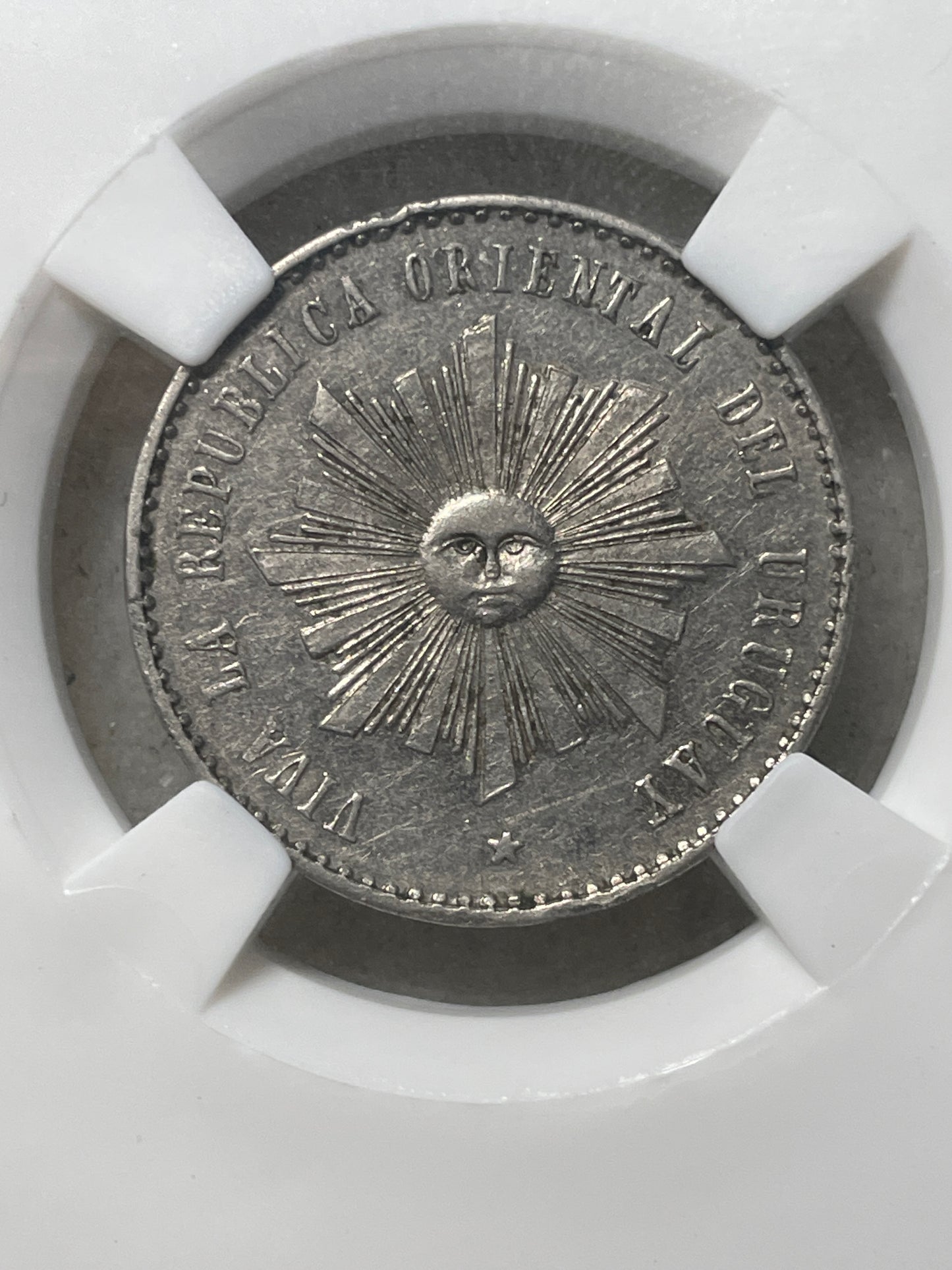 Uruguay - 1904 - 4 Centésimos - Certificada NPG XF40