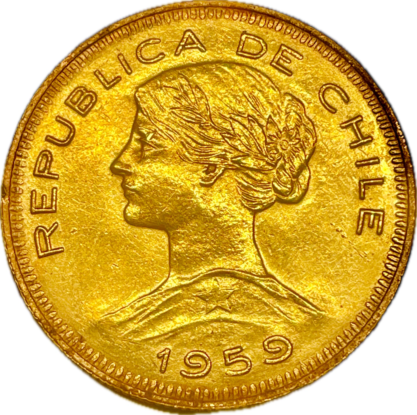 Chile - 1959 - 100 Pesos