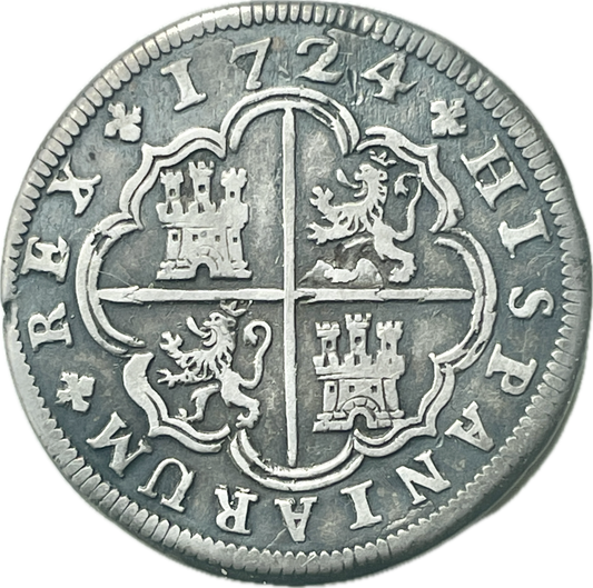 ME_ España, Luis I - 2 Reales - 1724